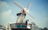 Nở rộ trào lưu chụp ảnh cưới với phim trường