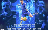 Leicester City 1-1 Man Utd: Vardy đi vào lịch sử Premier League