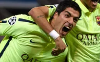 Barca thắng lớn PSG, Suarez vẫn thận trọng