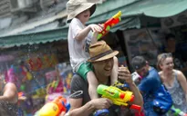 Những hình ảnh đẹp trong Lễ hội té nước Songkran