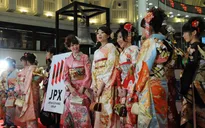 Người dân Nhật Bản hân hoan đón năm mới 2015