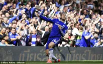 Hỏng ăn penalty, Hazard khéo sửa sai bằng đầu