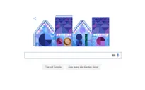 Google chào mừng lễ Giáng sinh với những căn nhà giấy và hình nền rực rỡ