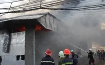 TP.HCM: Dập thành công vụ cháy tại xưởng bông gòn