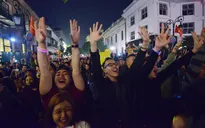 Người dân Vương quốc Bỉ rộn ràng đón năm mới 2015