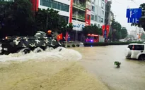 Mưa lớn diện rộng, cảnh báo lũ ở Bắc Bộ