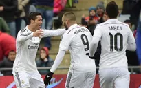 Ronaldo lập cú đúp, Real Madrid củng cố ngôi đầu La Liga
