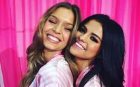 Ngây ngất với hình ảnh hậu trường đẹp long lanh của Victoria's Secret Fashion Show 2015