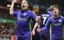 Stoke City 1 - 4 Man City: Giải cơn khô hạn