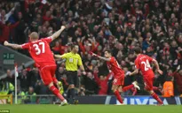 Liverpool 2-1 Man City: Siêu phẩm của Coutinho định đoạt trận đấu