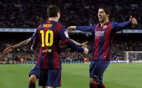 Luis Suarez lập cú đúp, Barcelona đại thắng ở vòng 30 La Liga
