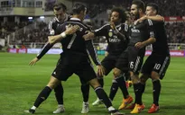 Cris Ronaldo ghi bàn thắng thứ 300, Real tiếp tục đuổi bắt Barca