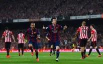 Lừa qua 4 cầu thủ, “siêu nhân” Messi ghi bàn không tưởng