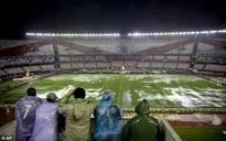 Đại chiến Argentina – Brazil ‘gặp họa’ vì trời mưa