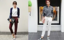 4 biến tấu giúp quần âu công sở thêm mới lạ, sành điệu