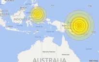 Động đất 7,5 độ Richter tại Papua New Guinea có thể gây sóng thần
