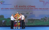 Khánh thành vùng chăn nuôi bò sữa bền vững ở Hà Nam