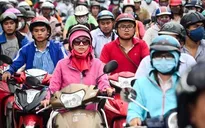 Không thu phí đường bộ đối với xe máy từ 1/1/2016