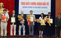 Quảng Nam trao giấy chứng nhận đầu tư cho 12 dự án