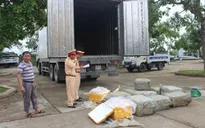 Bắt hơn 6 tấn thịt bốc mùi trên đường vào Nam