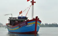 Hạ thủy tàu cá đầu tiên vay vốn theo nghị định 67