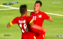 Đức Huy dễ dàng ghi bàn thứ 4 vào lưới U23 Brunei