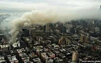 Mỹ: Nổ lớn, sập 2 tòa nhà chung cư tại New York
