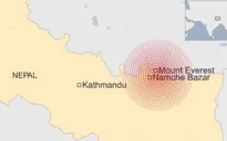 Lại động đất 7,3 độ Richter tại Nepal