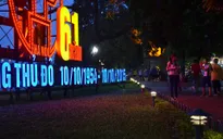 Phố phường Hà Nội lung linh đón ngày Giải phóng Thủ đô
