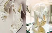 Giày cưới công chúa điệu đà cho cô dâu