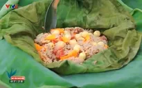 Cơm hấp lá sen: Đặc sản tỉnh Đồng Tháp