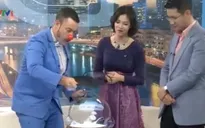 Nghệ sỹ Australia trình diễn bong bóng tuyệt đẹp trên trường quay Cuộc sống thường ngày