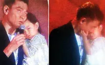 Con gái Lưu Đức Hoa nũng nịu trong sinh nhật bố