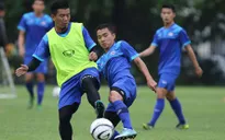 ĐT Thái Lan tập luyện ngay sau khi đến Hà Nội