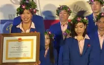 Ánh Viên được nhận Huân chương lao động hạng Nhì