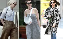 Anne Hathaway ngày càng tự tin với phong cách “thùng thình”
