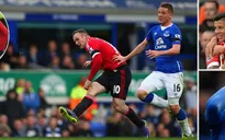 Man Utd "kéo sập" Goodison Park, Rooney lập kỷ lục mới
