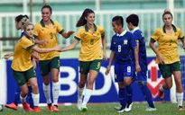 Bóng đá nữ: Australia và Thái Lan vào bán kết giải vô địch Đông Nam Á 2015