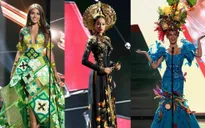 Hoa hậu Hoàn vũ 2015: Phạm Hương sang trọng, quyền quý trong tà áo dài
