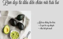 Làm đẹp từ đầu đến chân với trái bơ