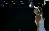 Đương kim á quân Bouchard bật bãi ngay vòng 1 Wimbledon 2015