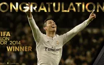 CRISTIANO RONALDO đoạt Quả bóng vàng thứ 3 trong sự nghiệp
