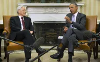 Cuộc hội đàm giữa Tổng Bí thư Nguyễn Phú Trọng và Tổng thống Obama thu hút truyền thông quốc tế