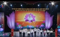 Trao giải thưởng sáng tác đợt II về học tập tấm gương đạo đức Hồ Chí Minh