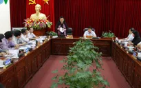 Phó Chủ tịch Quốc hội Tòng Thị Phóng làm việc tại tỉnh Lai Châu