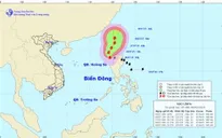 Bão LINFA giật cấp 10-11, di chuyển theo hướng Bắc