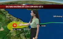 Tối 14/9, bão số 3 đổ bộ Quảng Nam - Quảng Ngãi