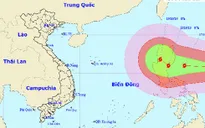Siêu bão Koppo có thể vào Biển Đông