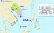 Bão số 1 sẽ di chuyển về phía Trung Quốc