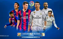 Barcelona – Real Madrid: Tử chiến vì ngôi đầu (3h00-23/3, TTTV)